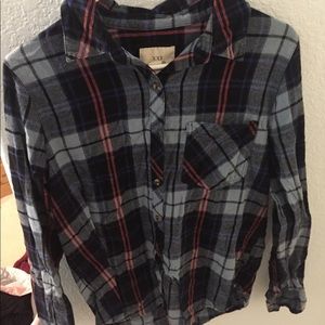 Flannel button up